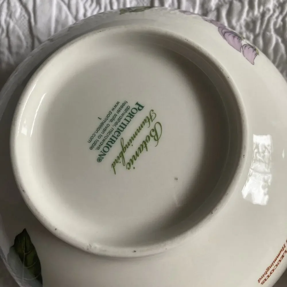 Lot of 2 Portmeirion Botanic Hummingbird 6